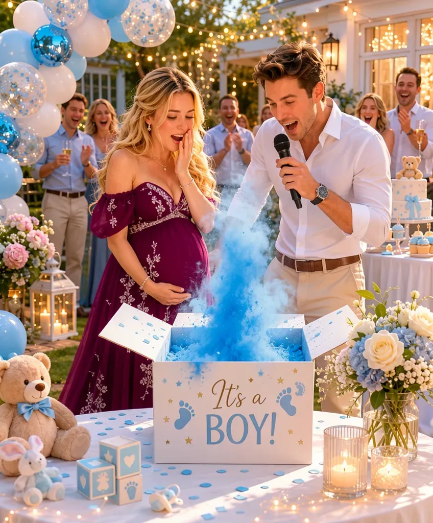 Sekret zakaźny na baby shower